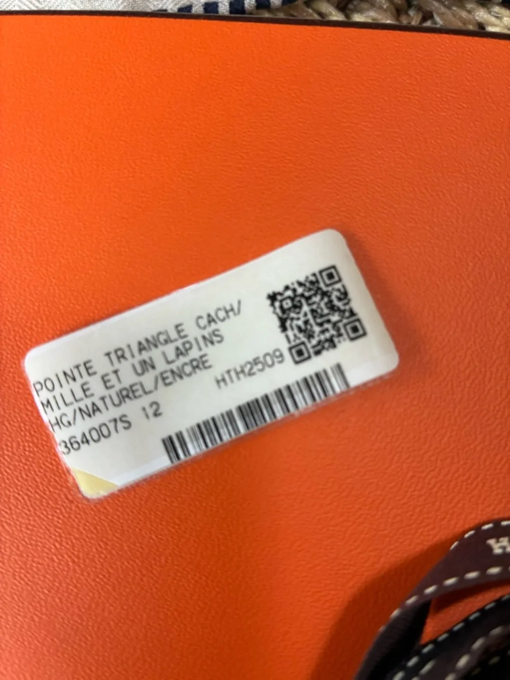Authentic Hermes Mille et Un Lapins Giant Triangle - Picture 14 of 15